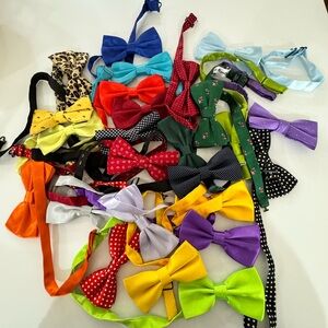 Colorful Kids Bow Tie Set